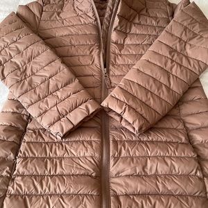 Old Navy Go-H20 Long Narrow-Channel Puffer Jacket